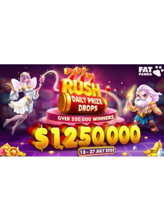 Fat Panda - 777 Rush Prize Drops